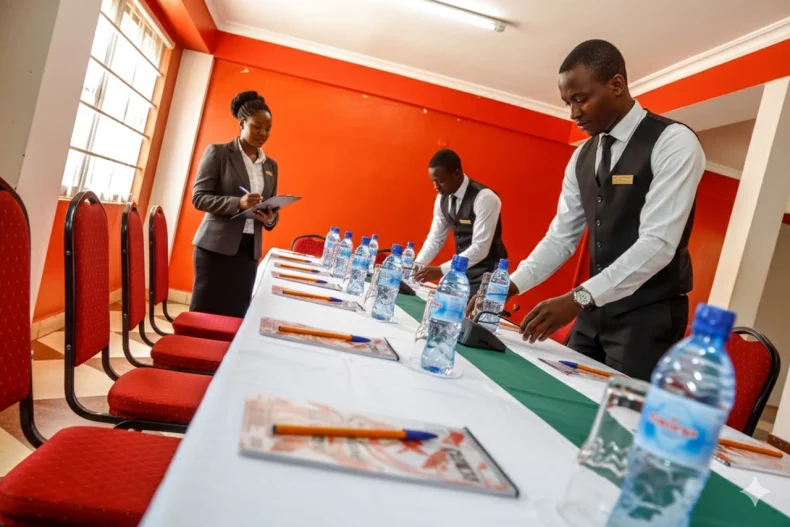 Modern conference facilities in Nairobi